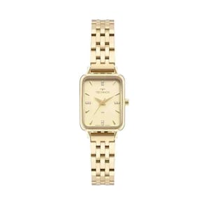 Relógio Dourado Feminino Technos Mini Gl32Ao/1X