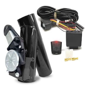 Difusor de Escapamento Carro com Controle 2 Pol 2,5 Pol e 3 Polegadas Ronco Esportivo Escape Eletrônico