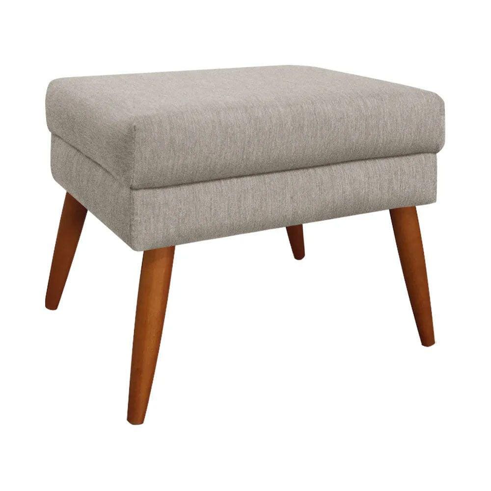 Puff Decorativo Itália Material Linho Speciale Home