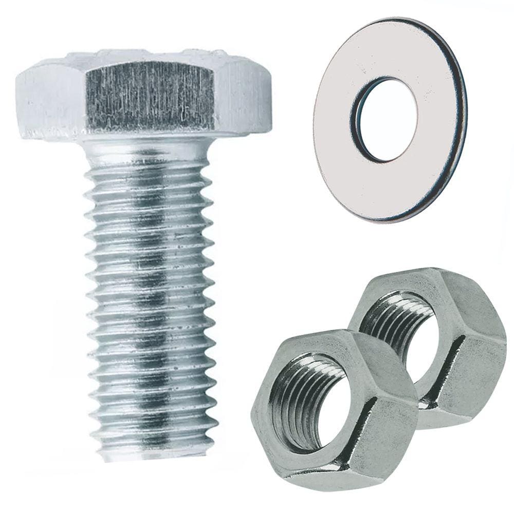 Kit Parafuso M6 X 16 + 2X Porcas + 1 Arruela - 200Kits
