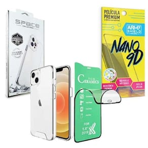 Kit Capa Space + Samsung S22 Plus + Película De Cerâmica 9D