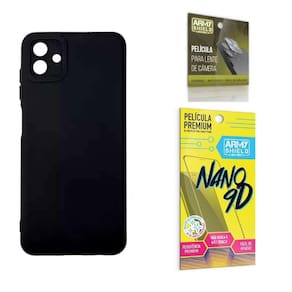 Capinha Silicone + Película Câmera 3D MLivre