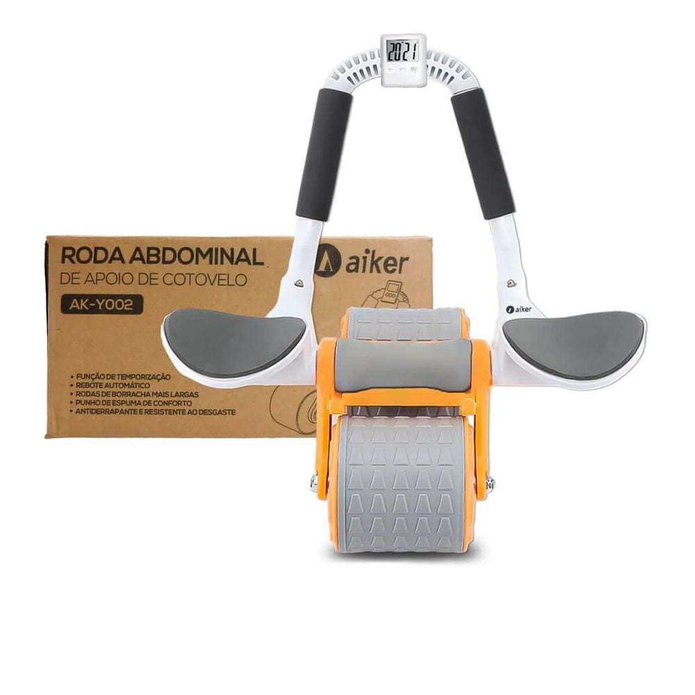 Roda Rolo Abdominal Apoio Para Cotovelos E Celular Doméstico