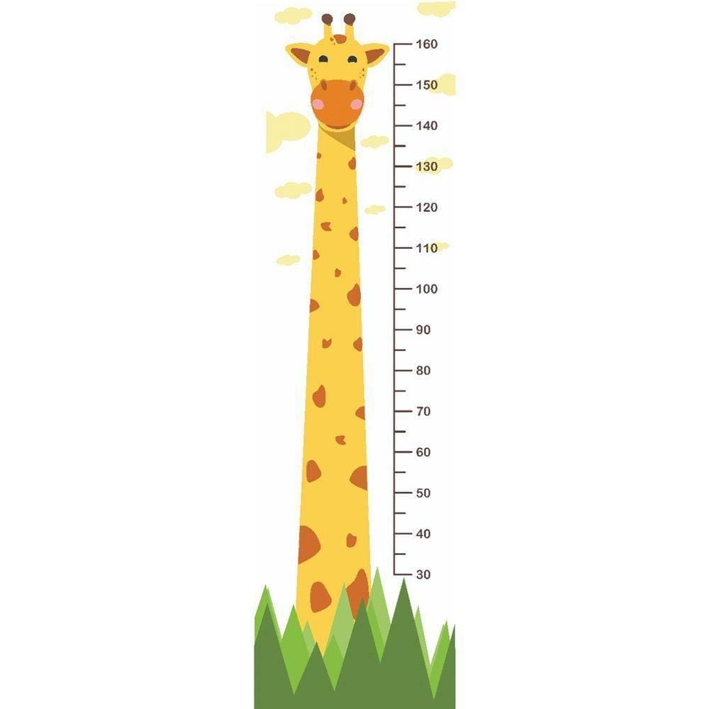 Adesivo Régua De Altura Crescimento Infantil Girafa