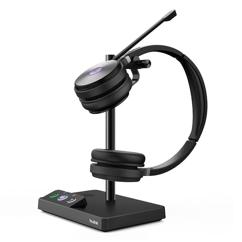 WH62 Dual Teams HEADSET FONE DE OUVIDO DUPLO S/ FIO DECT - C