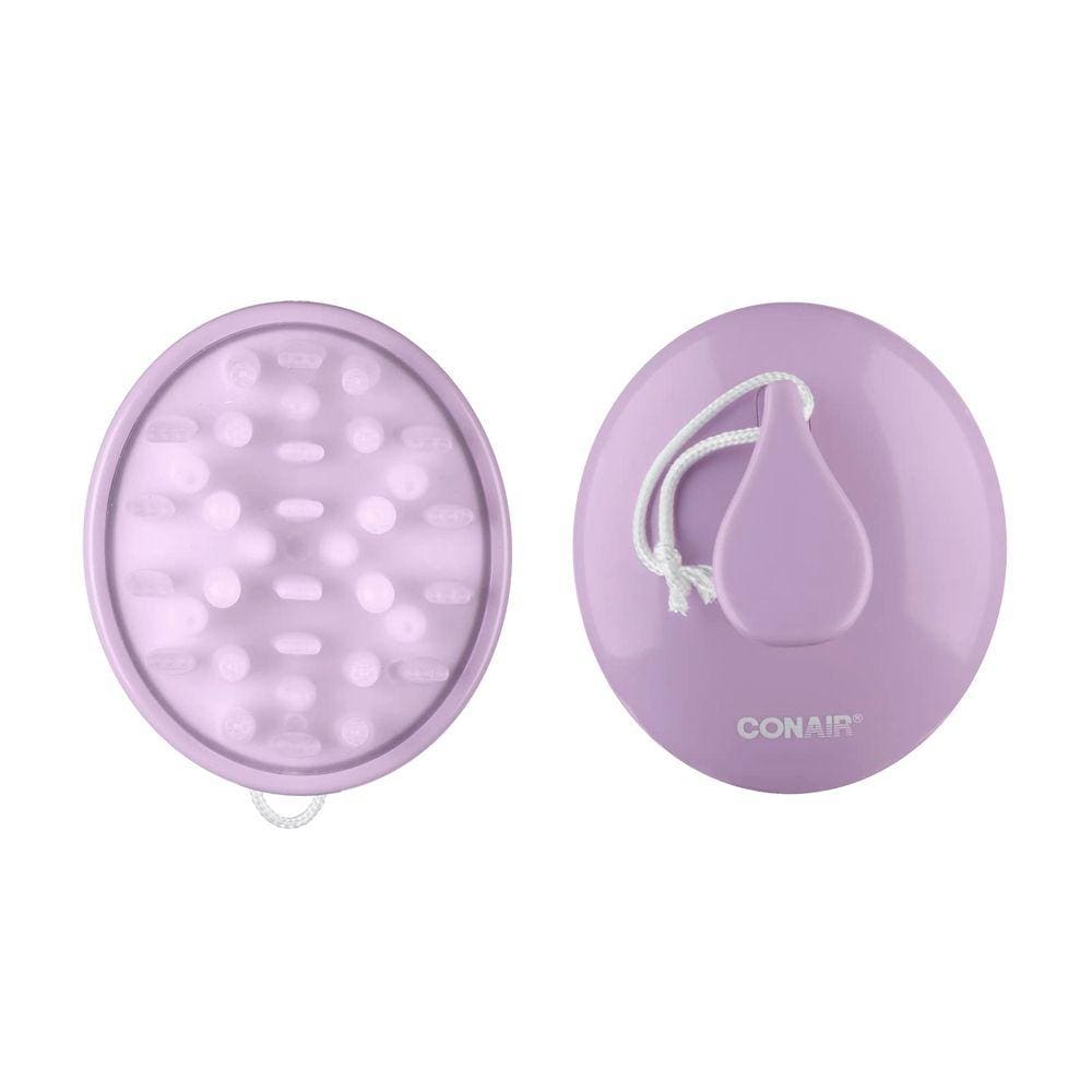 Pincel de tripla ação para massagem no couro cabeludo Conair Basik Edition