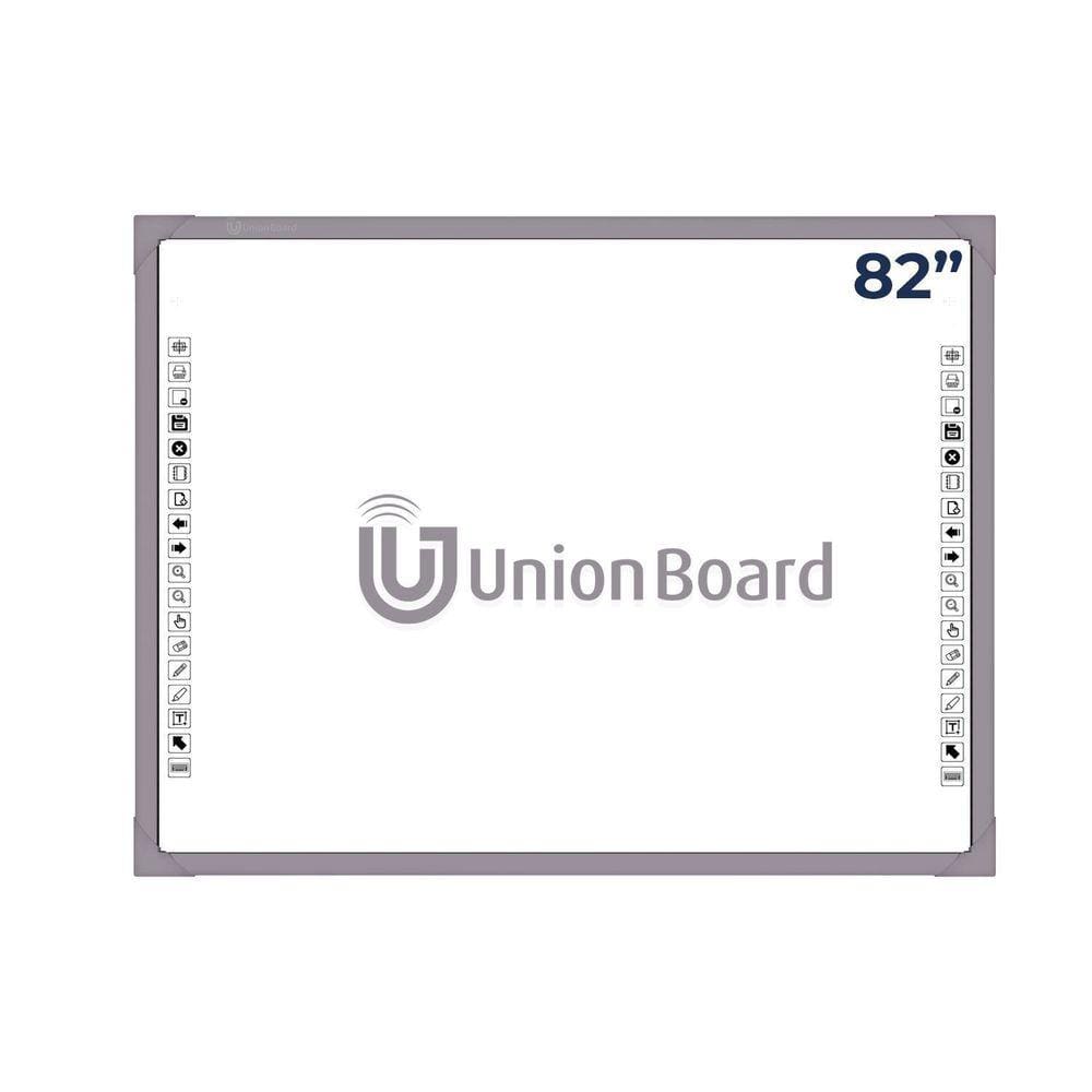 Lousa Interativa Digital Touch Unionboard Cinza 82 Polegdas
