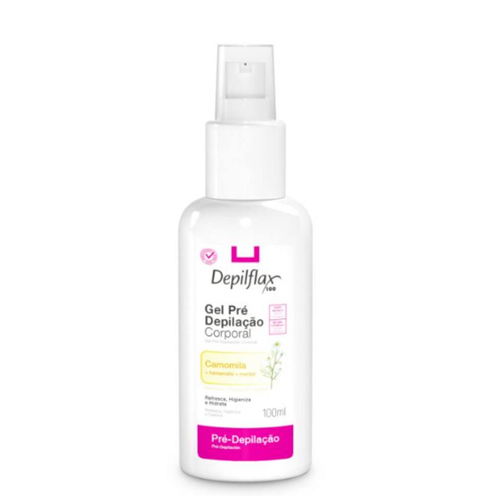 Gel Depilflax Pre Depilacao Camomila 100ml
