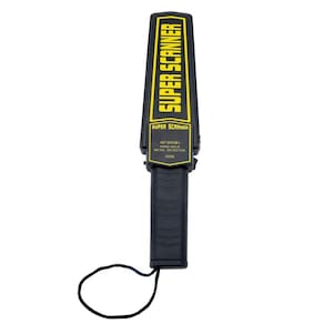 Detector De Metais Manual Portátil Com Bateria