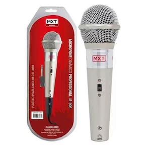 Microfone M-996 Mxt Profissional Dinâmico Cabo 3,0 Metros