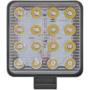 Farol de Milha LED Quadrado Universal 12/24V 6000K
