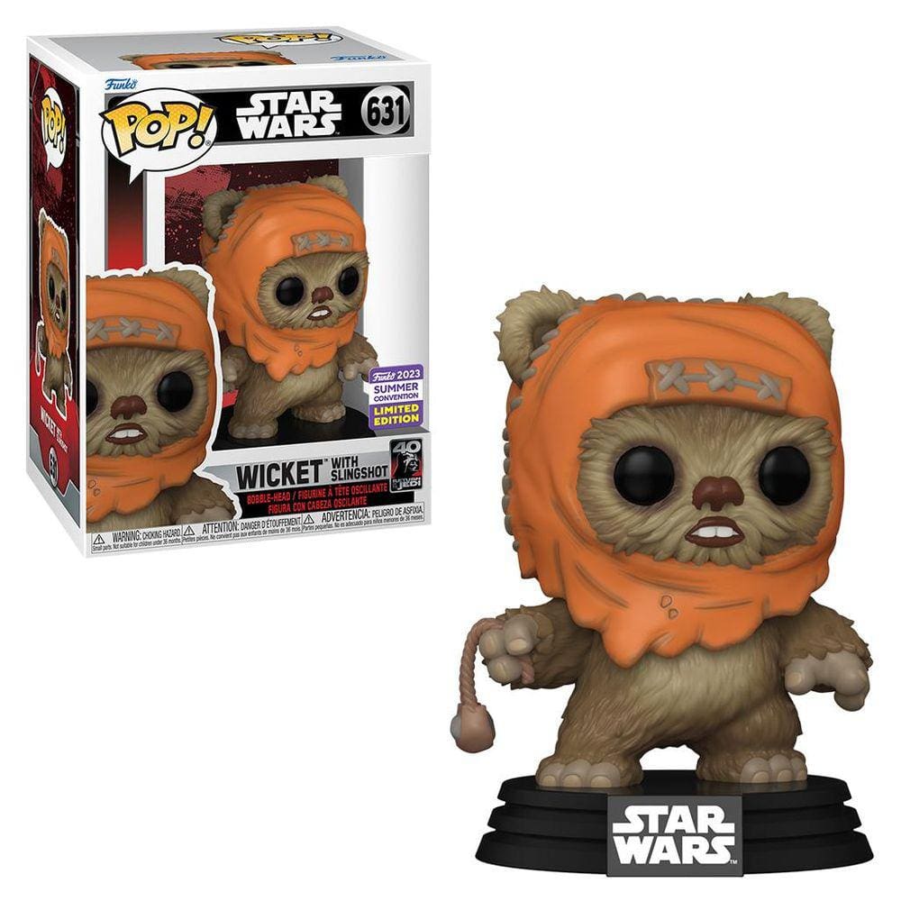 Funko Pop Star Wars Wicket 631 SC Limited Edition