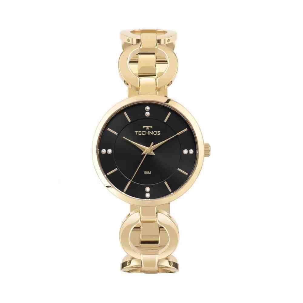 Relógio Dourado Feminino Technos Elos 2035Mwh/1P