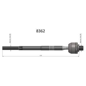 Barra Axial Azera Sonata Bortec Ba 8362 Opirus
