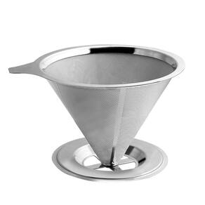 Coador Filtro De Café / Chá Reutilizável Em Aço Inox 101
