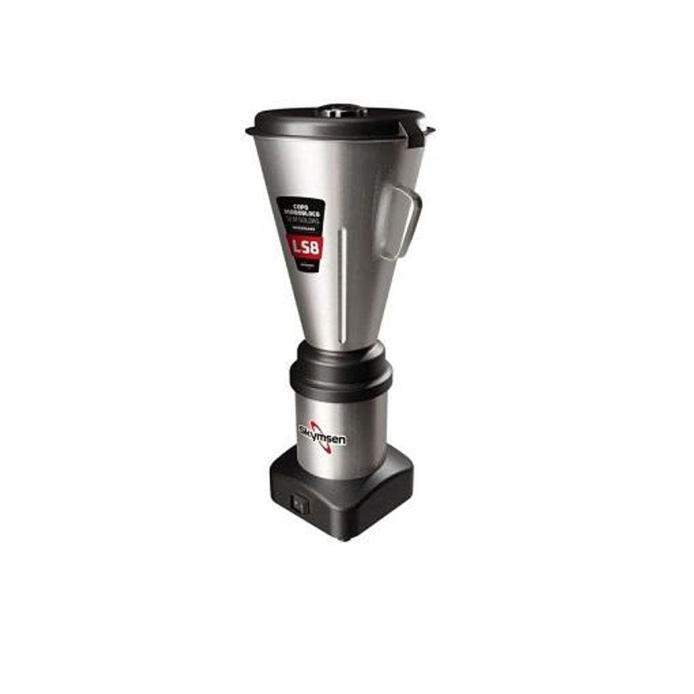 Liquidificador Comercial 8 Litros Copo Monobloco Inox Baixa Rotação LS8 Bivolt - Skymsen