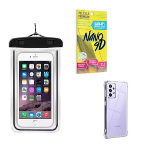 Capa Samsung A52 S 5G + Capa Prova Dágua + Película Nano 9D