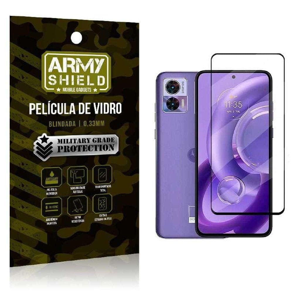 Película De Vidro 3D Motorola Edge 30 Neo - Armyshield