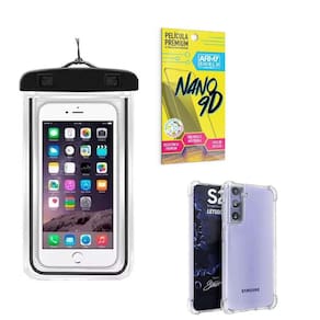 Capa Samsung S21 Plus + Capa Prova Dágua + Película Nano 9D