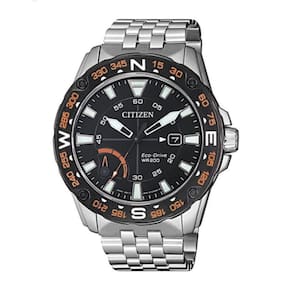 Relógio Citizen AW7048-51E Analógico Japonês 200m Preto