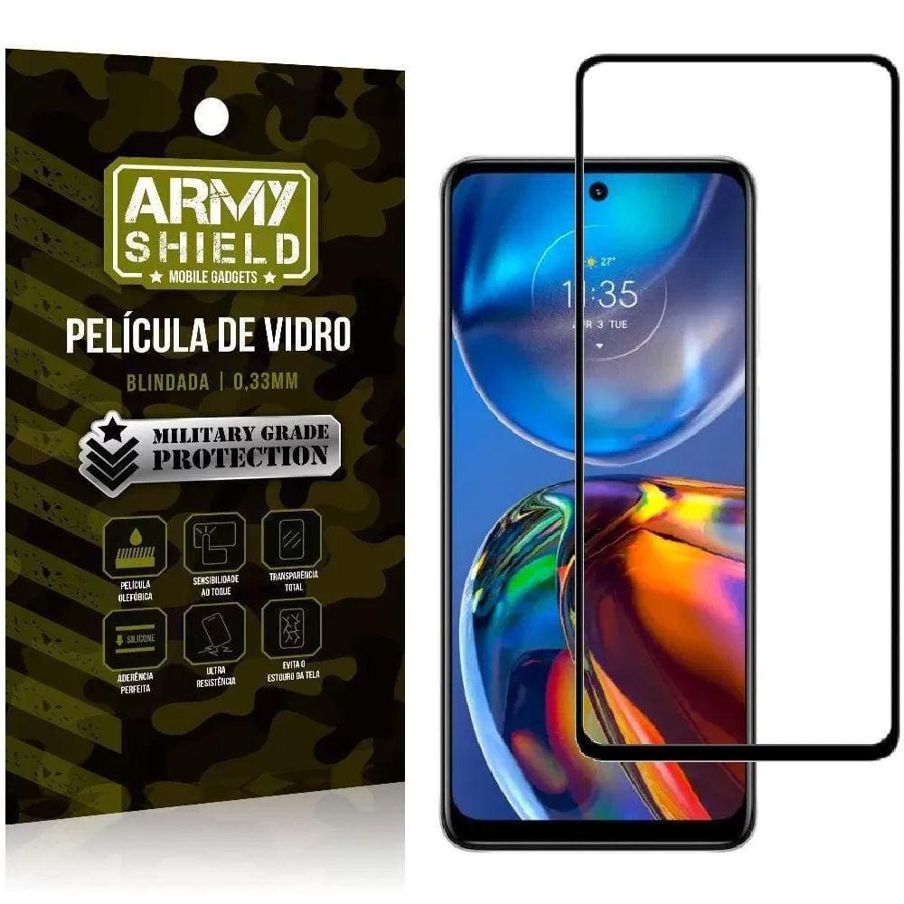 Película De Vidro 3D Motorola Moto E32 - Armyshield