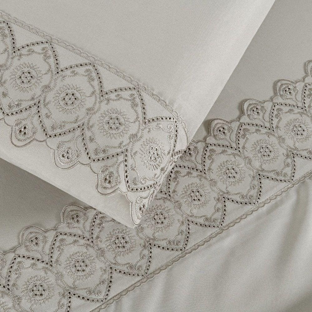 Jogo Cama king Cherry Bordado Inglês 4 pçs Amend