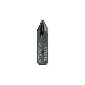 Bits fenda cruzada 690-s25-2-1/4 - Gedore