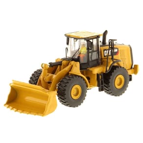 Miniatura Retro Escavadeira Cat 966M Escala 1/87