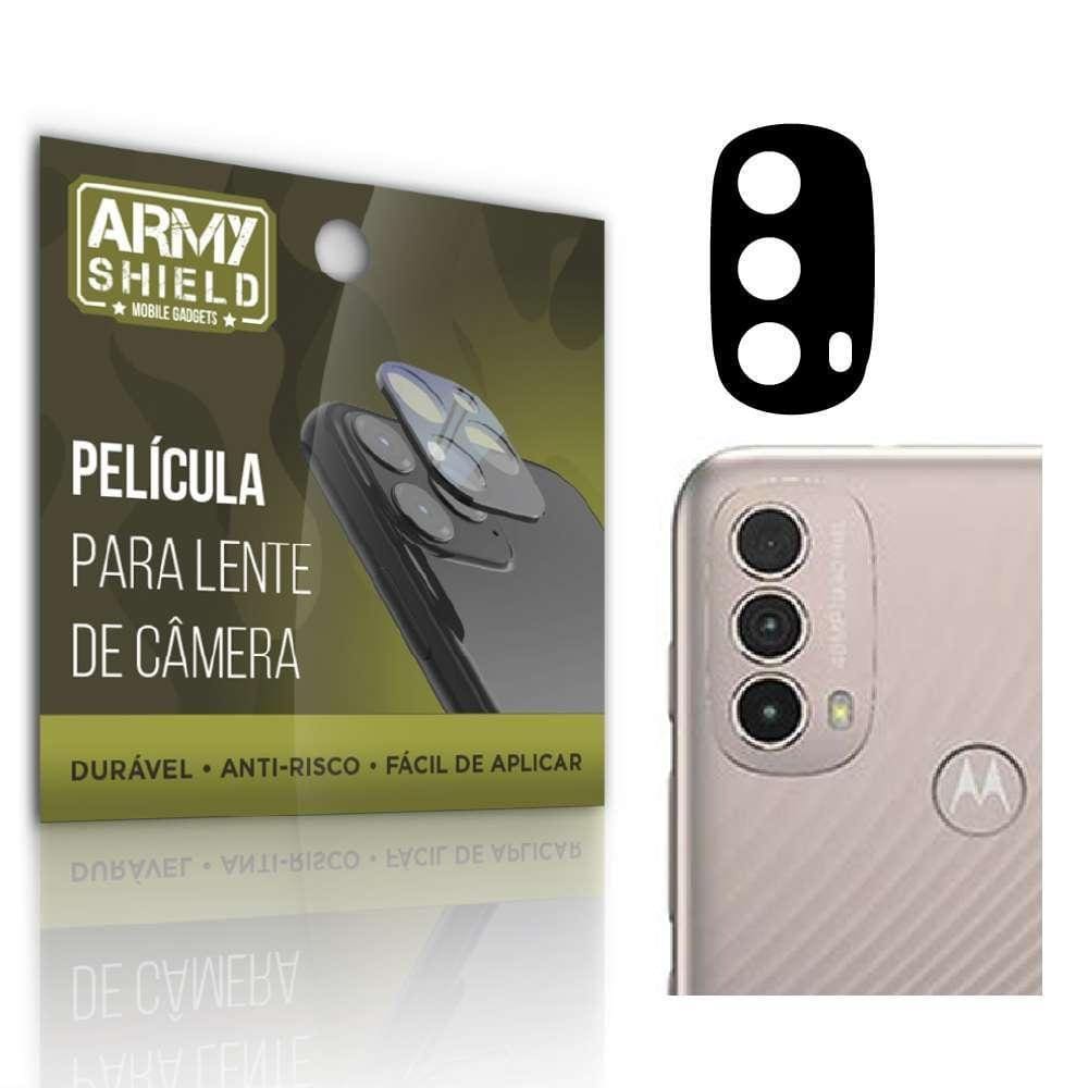 Película De Lente Câmera Motorola Moto E40 - Armyshield
