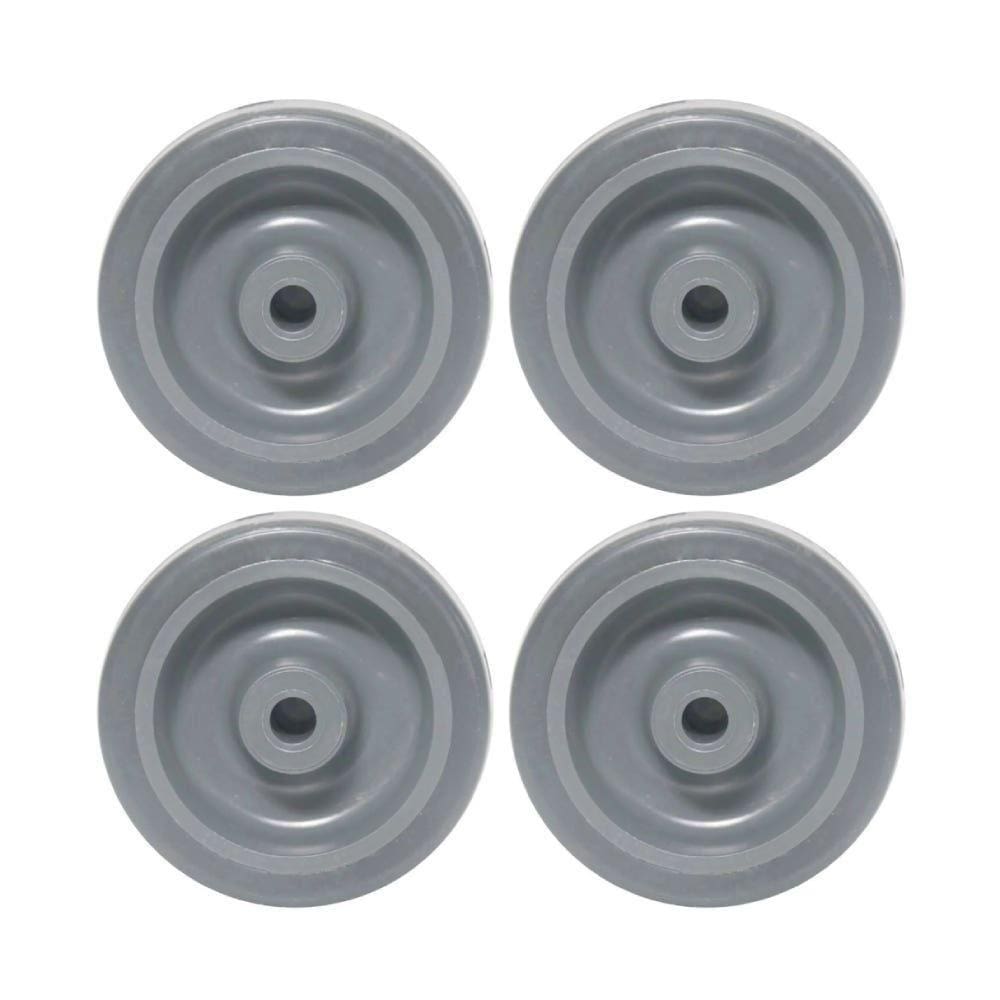 Roda 3 POL PVC Até 60kg 4 Unidades SCHIOPPA