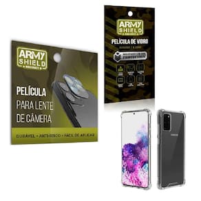 Película De Câmera E Tela Samsung S20 Plus E Capa Anti Shock