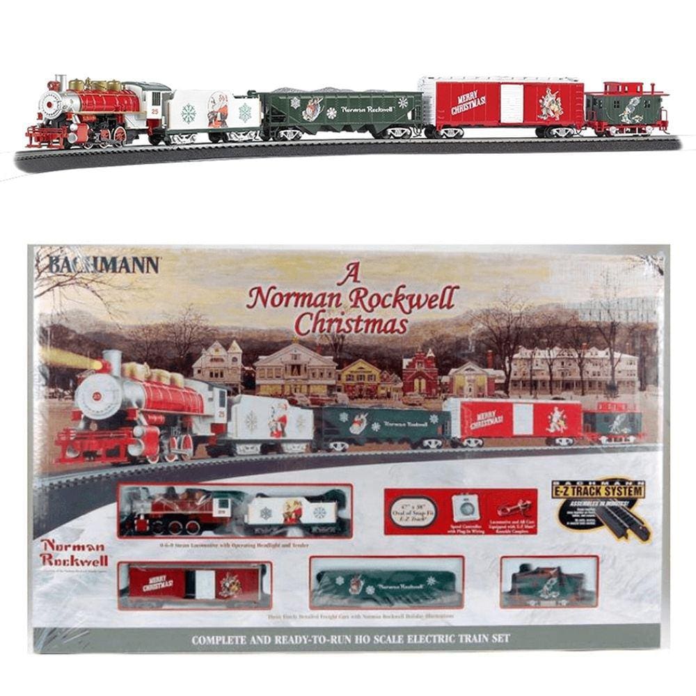 Ferrorama Com Trem Trilhos Bachmann Rckwl Christmas Set 1/87