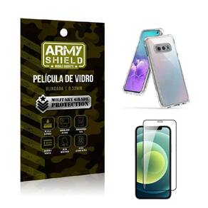 Capa Capinha Samsung S10 E Anti Shock + Película De Vidro 3D