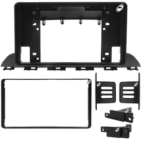 Moldura 8" e 9" Polegadas Padrão Pioneer ZS8280 e ZS9380 HB20 2020 Em Diante Preto