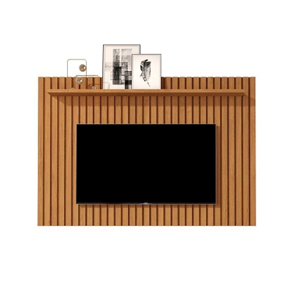 Painel Para TV Ripado Até 65 Polegadas Classic 1.6x1.35 Nature - Giga Móveis