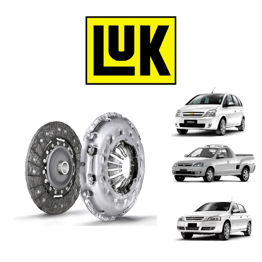 Kit Embreagem Luk Platô+Disco Chevrolet Montana 1.8 2003 A 2010