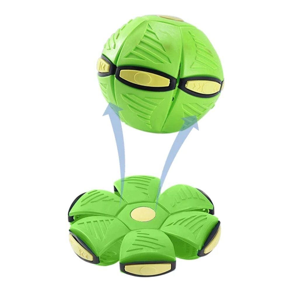 Bola Disco Voador Brinquedo Mágico Ar Livre Cachorro Maluco Pular Brincar Discoboll Crianças Kids