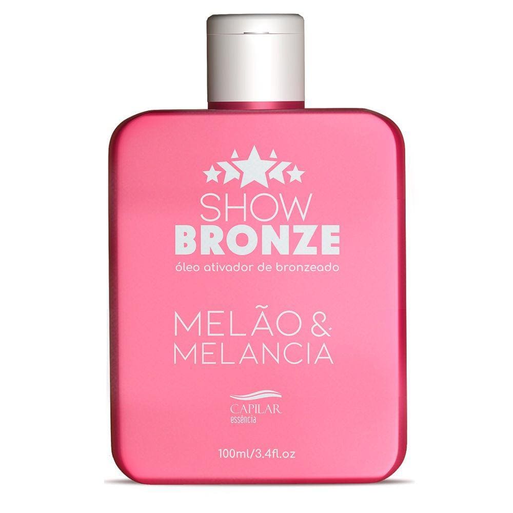 Óleo Ativador de Bronzeado Melão e Melancia 100ml - CAPILAR ESSÊNCIA