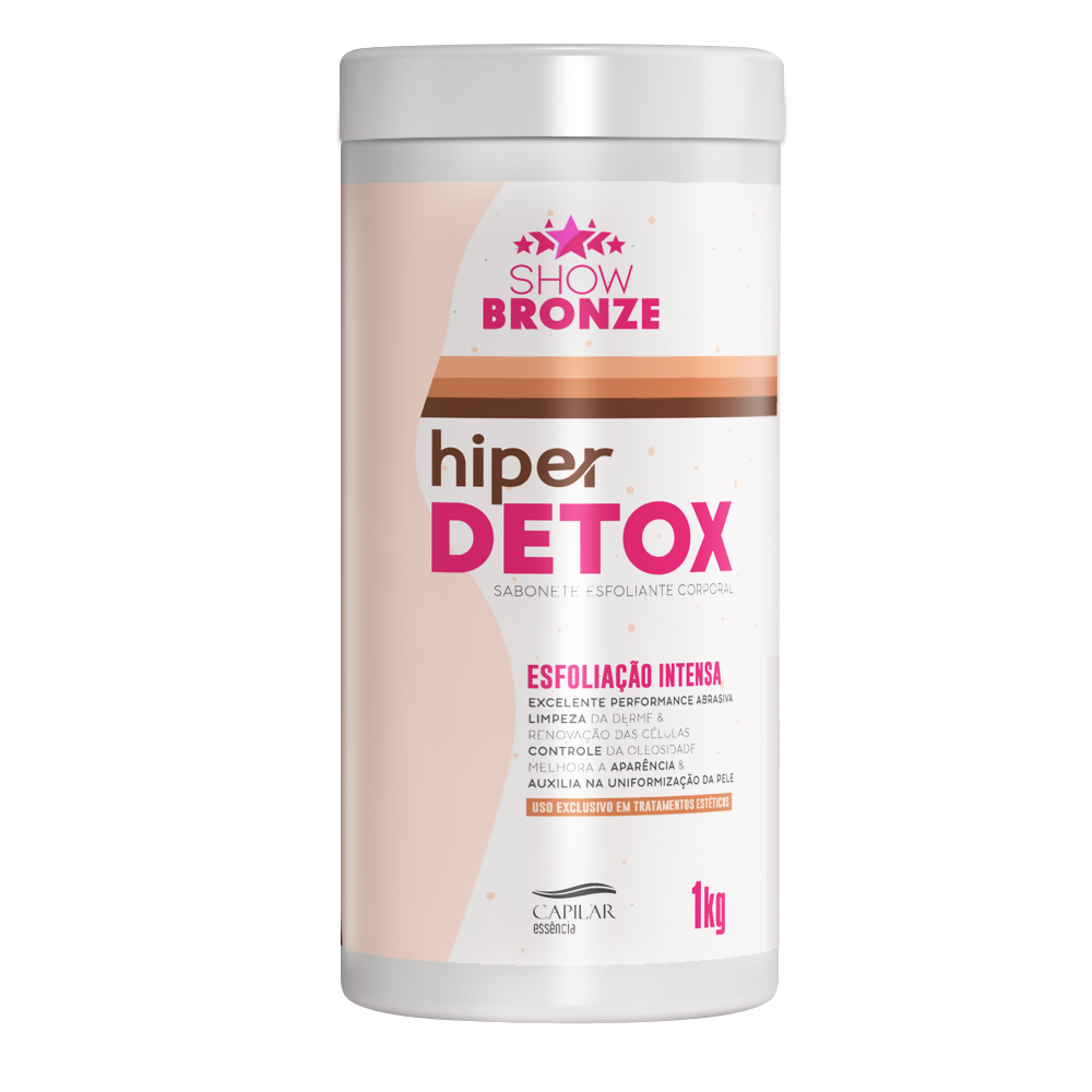Hiper Detox Sabonete Esfoliante 1Kg - CAPILAR ESSÊNCIA