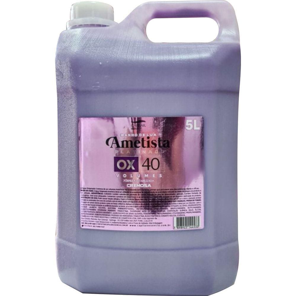 Ox Cremosa Ametista Platinado 40 Volumes 5Lt - CAPILAR ESSÊNCIA