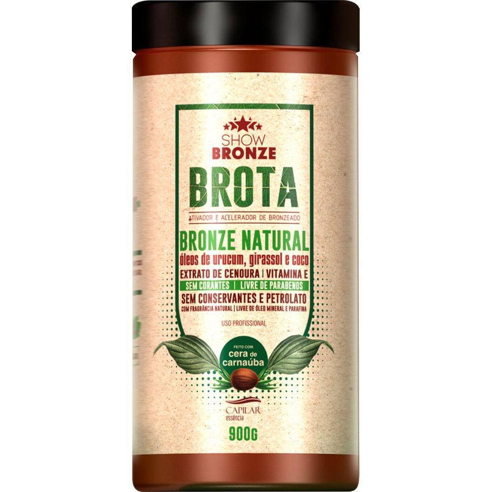 Ativador e Acelerador de Bronzeado Brota 900g - CAPILAR ESSÊNCIA