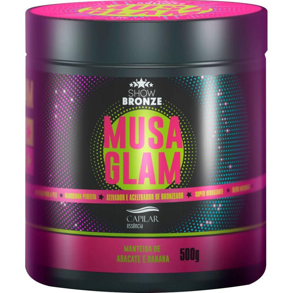 Ativador e Acelerador de Bronzeado Musa Glam 500g - CAPILAR ESSÊNCIA