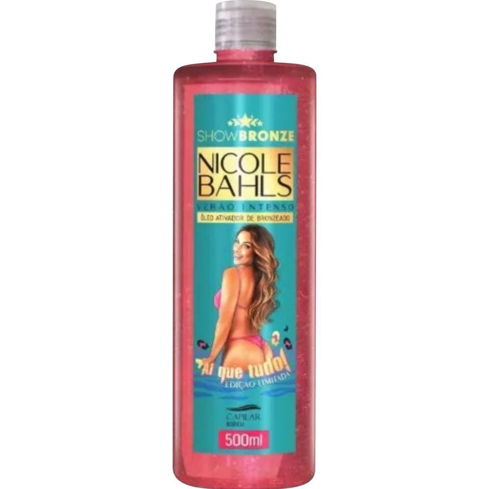 Óleo Ativador de Bronzeado Nicole Bahls 500ml - CAPILAR ESSÊNCIA