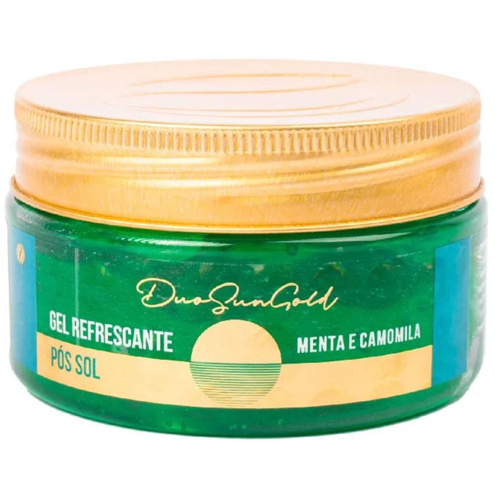 Gel Refrescante Pós Sol - Menta e Camomila 200g - DUOTRATO COSMÉTICOS