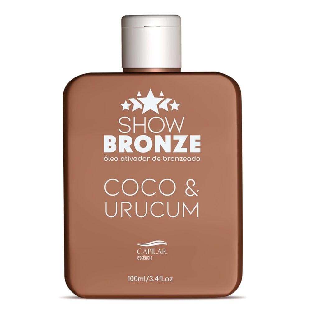 Óleo Ativador de Bronzeado Coco e Urucum 100ml - CAPILAR ESSÊNCIA