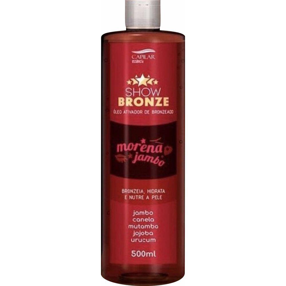 Óleo Ativador de Bronzeado Morena Jambo 500ml - CAPILAR ESSÊNCIA