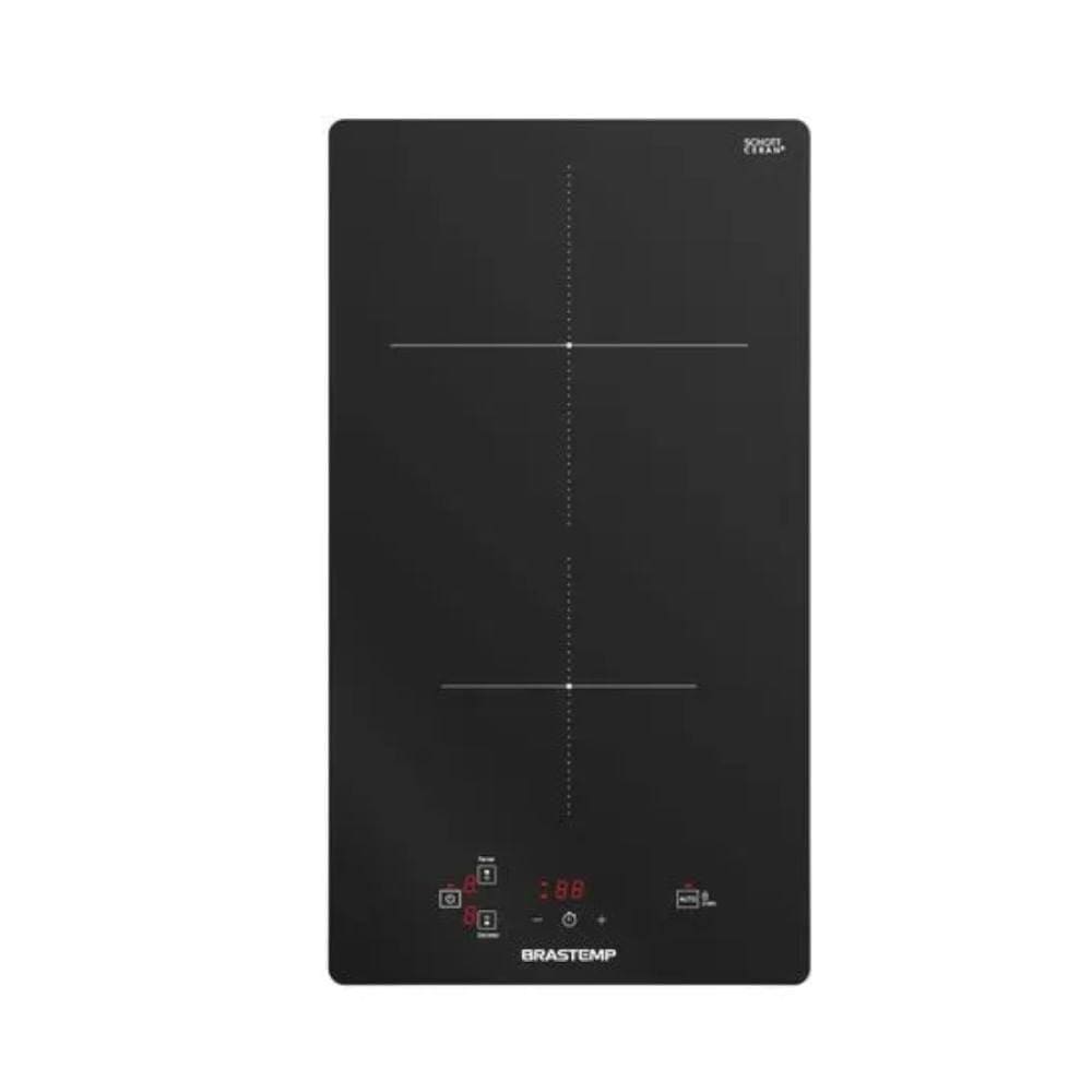Cooktop de Indução Brastemp 2 Bocas com Funções Especiais BDJ31AE
