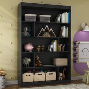 Nicho Infantil Organizador 4 Prateleiras Anni Espresso Móveis Onix