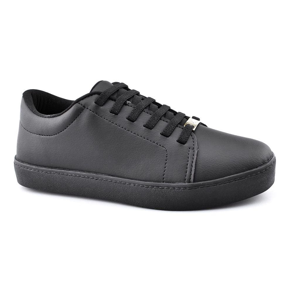Tenis Slip On Preto Godiva 334087