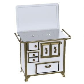 Fogao a Lenha N 1 Renaissance Chapa de Aluminio Branco